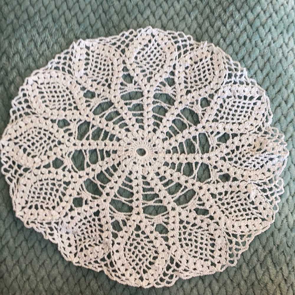 Handmade crochet decoration